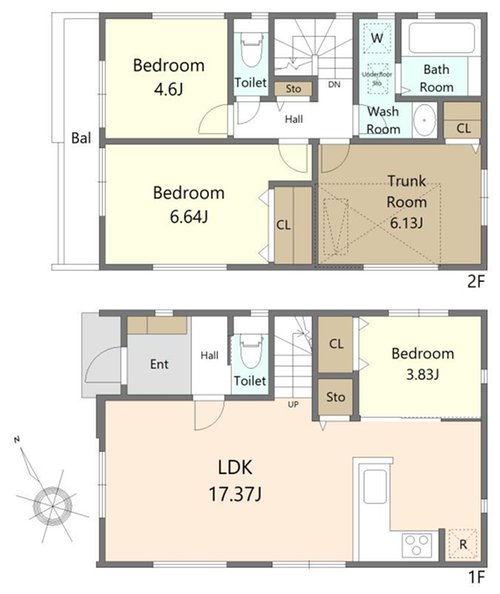 浜田山１丁目新築戸建て 最終1棟！ 1号棟のご紹介完成致しました！ 即日内見可能です♪